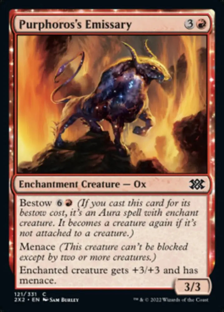 Purphoros’s Emissary [Double Masters 2022] - MTG Single
