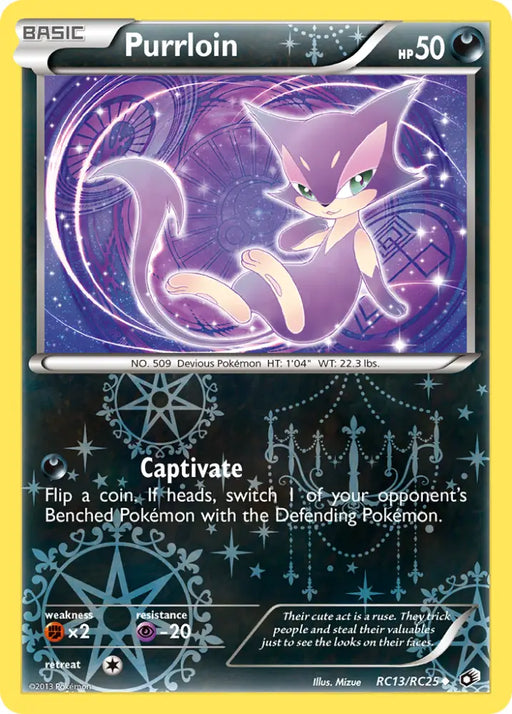 Purrloin (RC13/RC25) [Black & White: Legendary Treasures] - Pokemon Single