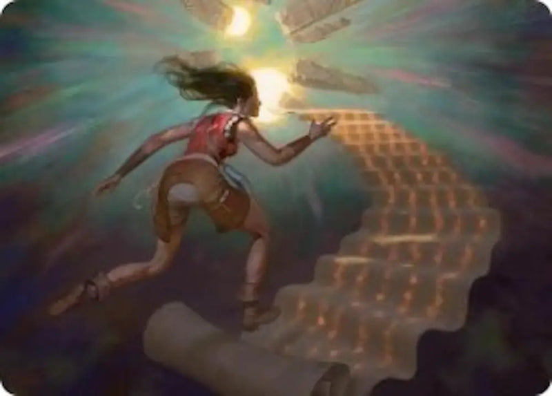Pursue the Past Art Card (22) [Secrets of Strixhaven Art Series]