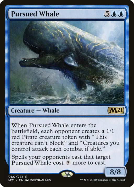 Pursued Whale [Core Set 2021] - MTG Single
