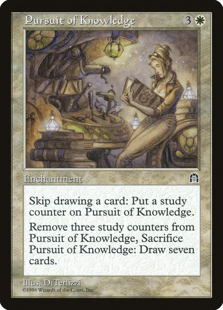 Pursuit of Knowledge [Stronghold] - MTG Single