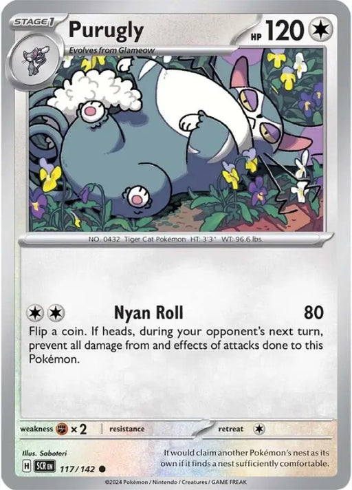 Purugly (117/142) [Scarlet & Violet: Stellar Crown] - Pokemon Single