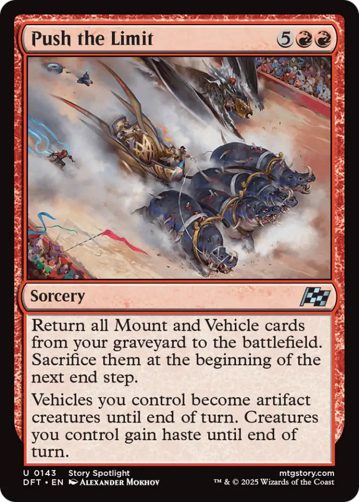 Push the Limit [Aetherdrift] - MTG Single