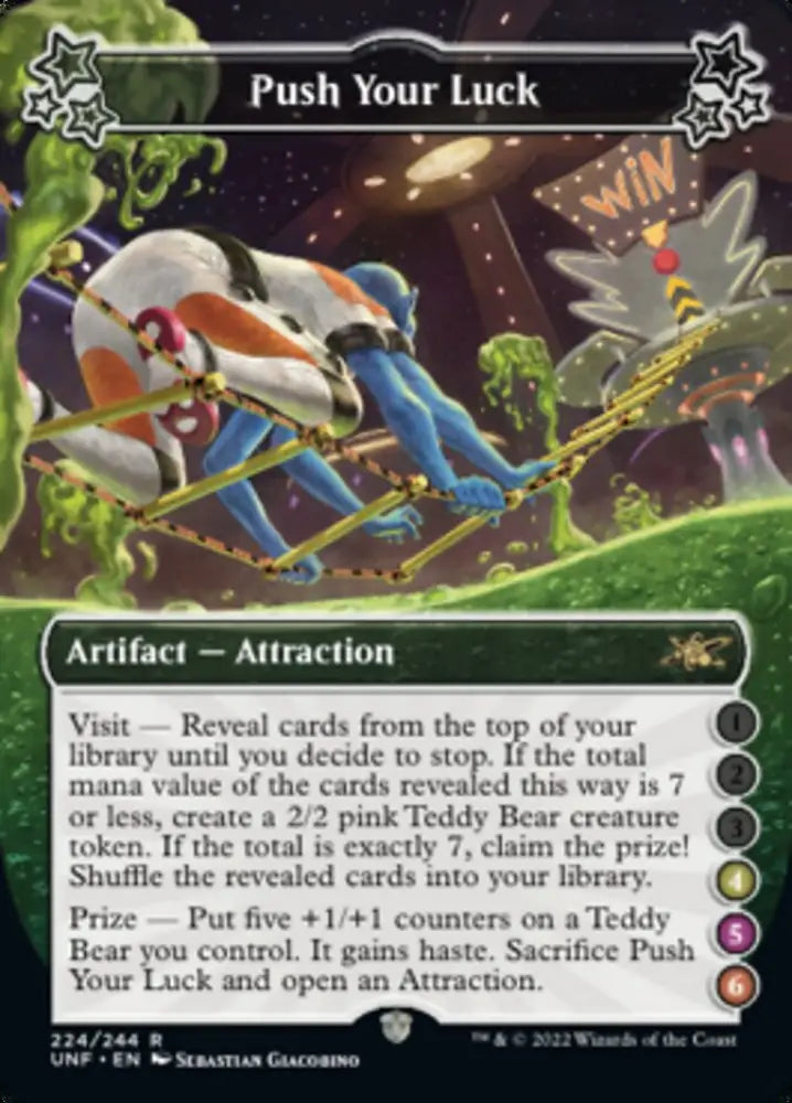 Push Your Luck (4-5-6) [Unfinity] - MTG Single
