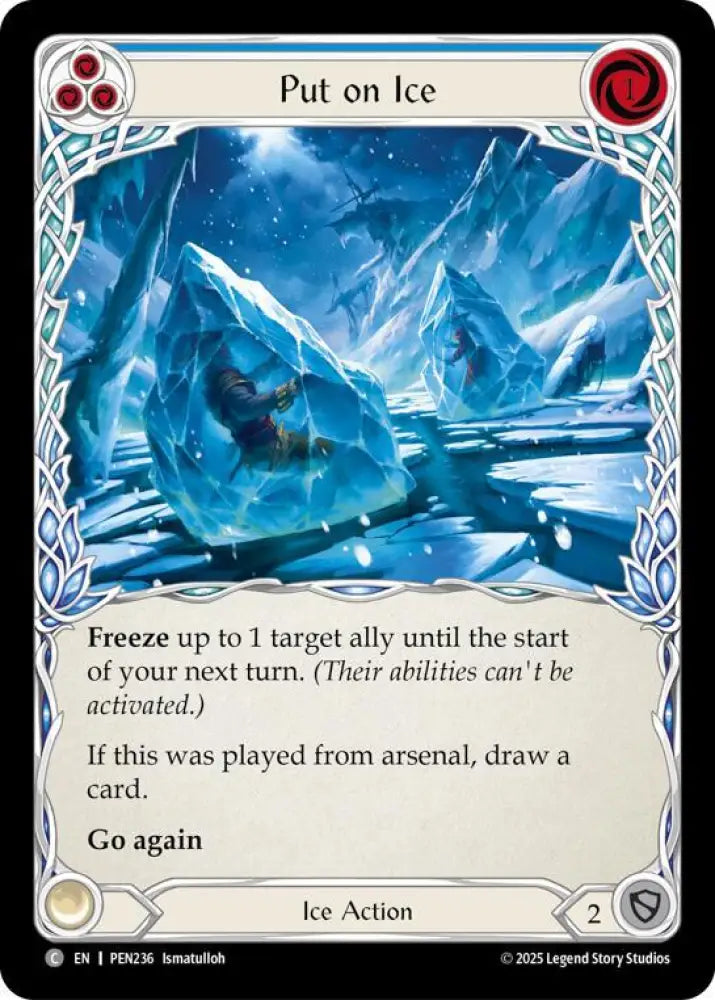 Put On Ice (Blue) (PEN236) [Compendium of Rathe]