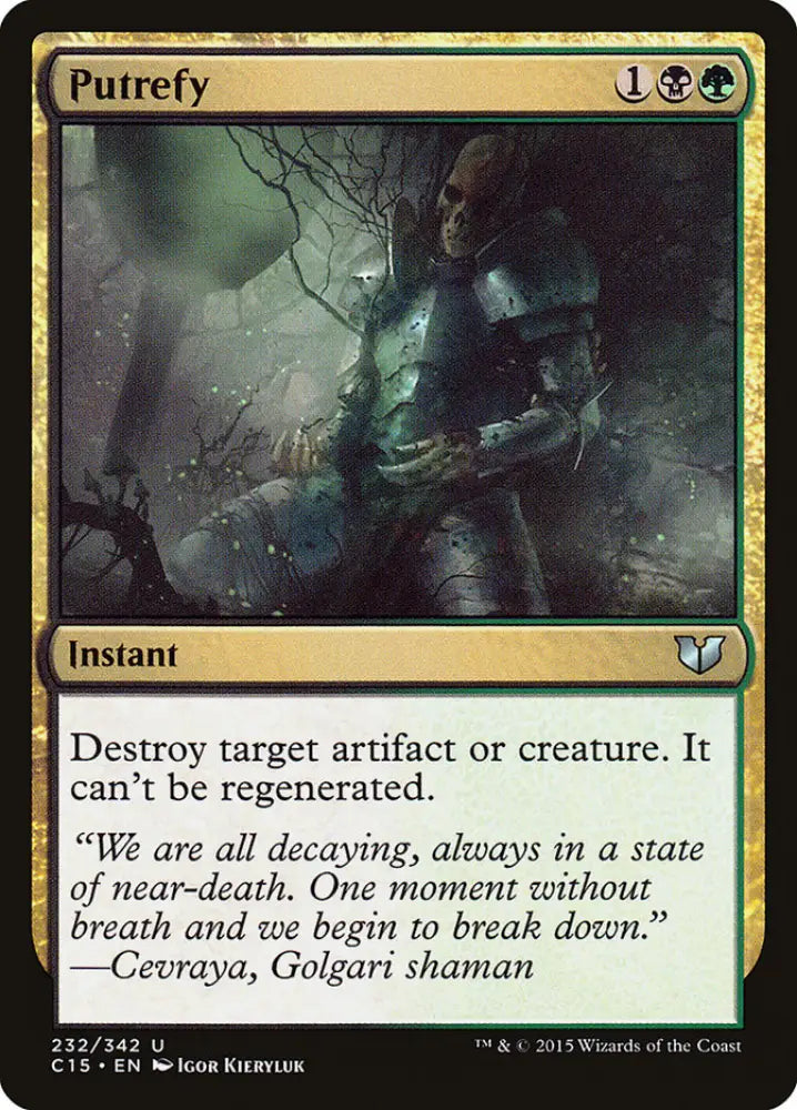 Putrefy [Commander 2015] - MTG Single