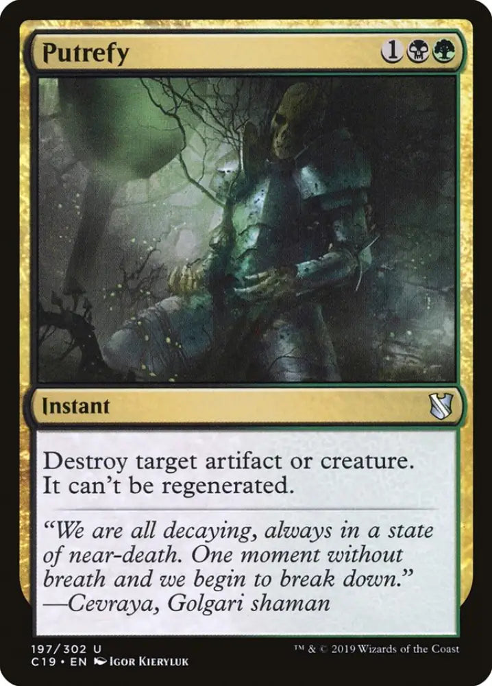 Putrefy [Commander 2019] - MTG Single