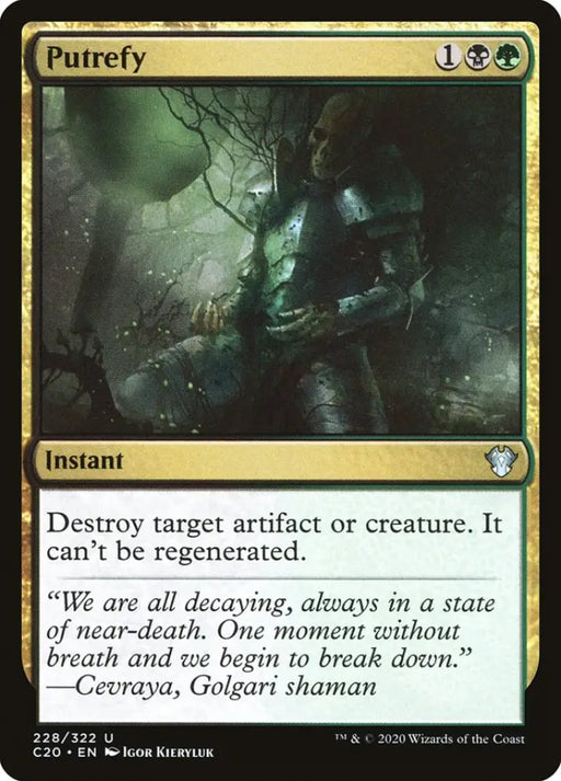 Putrefy [Commander 2020] - MTG Single