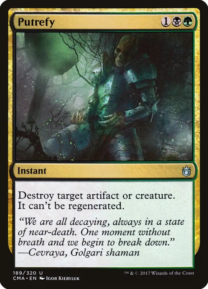 Putrefy [Commander Anthology] - MTG Single