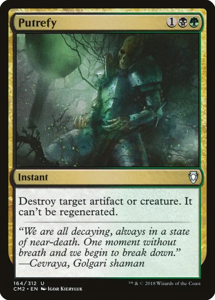 Putrefy [Commander Anthology Volume II] - MTG Single