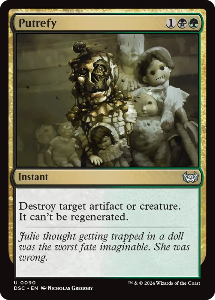 Putrefy [Duskmourn: House of Horror Commander] - MTG Single