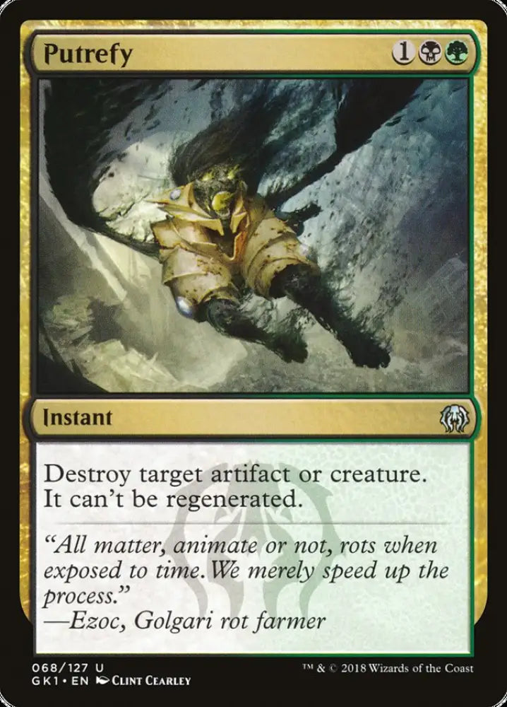 Putrefy [Guilds of Ravnica Guild Kit] - MTG Single