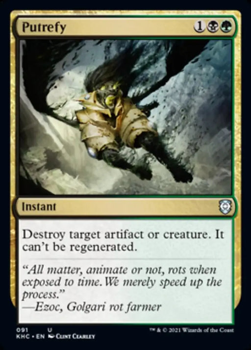 Putrefy [Kaldheim Commander] - MTG Single