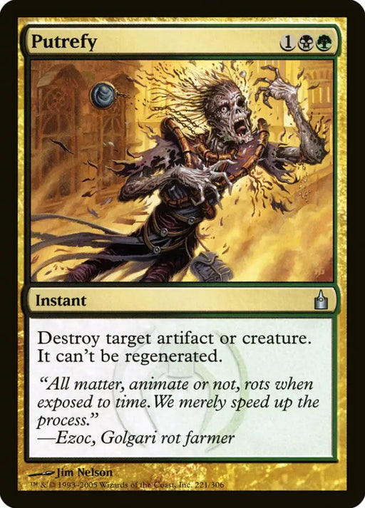 Putrefy [Ravnica: City of Guilds] - MTG Single