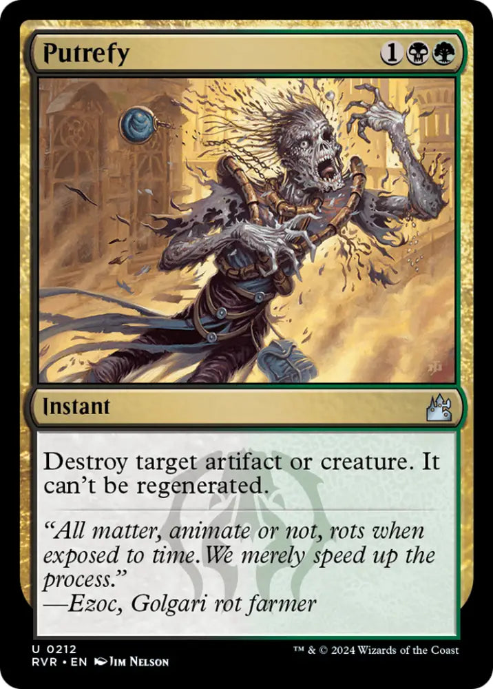 Putrefy [Ravnica Remastered] - MTG Single