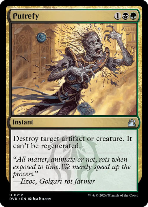 Putrefy [Ravnica Remastered] - MTG Single