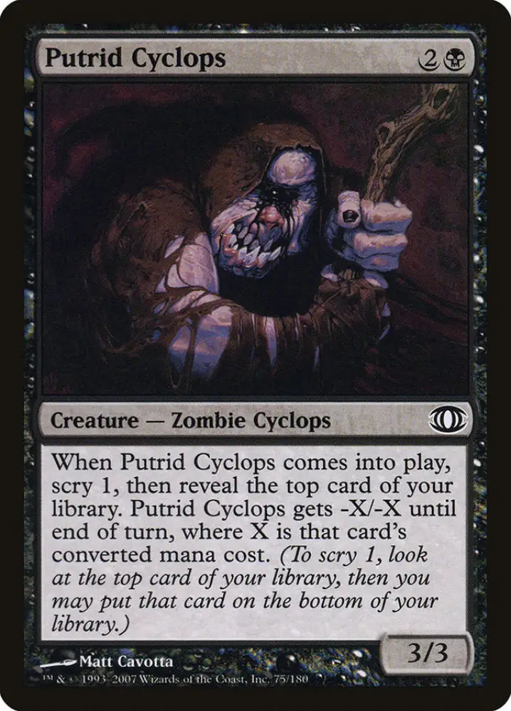 Putrid Cyclops [Future Sight] - MTG Single