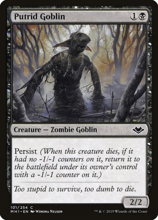 Putrid Goblin [Modern Horizons] - MTG Single