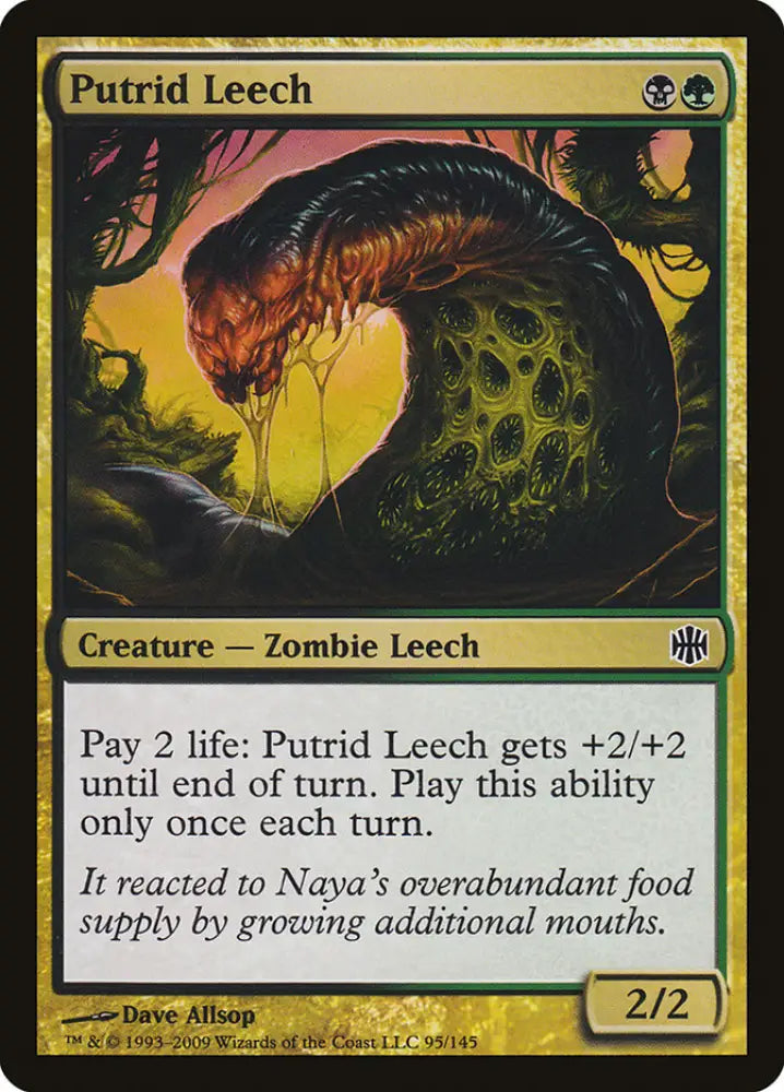 Putrid Leech [Alara Reborn] - MTG Single