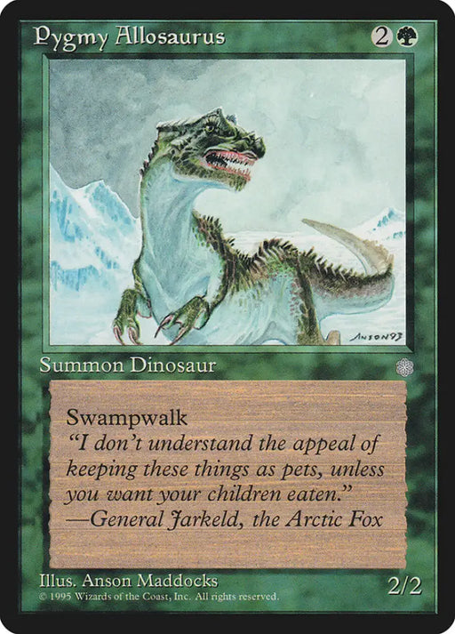 Pygmy Allosaurus [Ice Age] - MTG Single