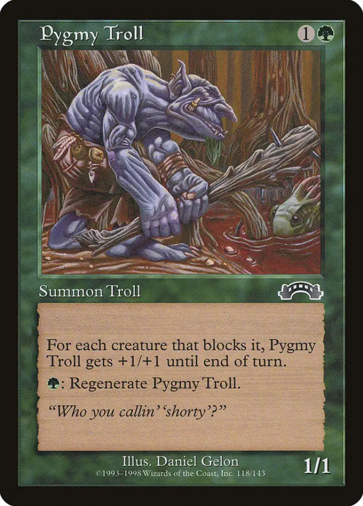 Pygmy Troll [Exodus] - MTG Single