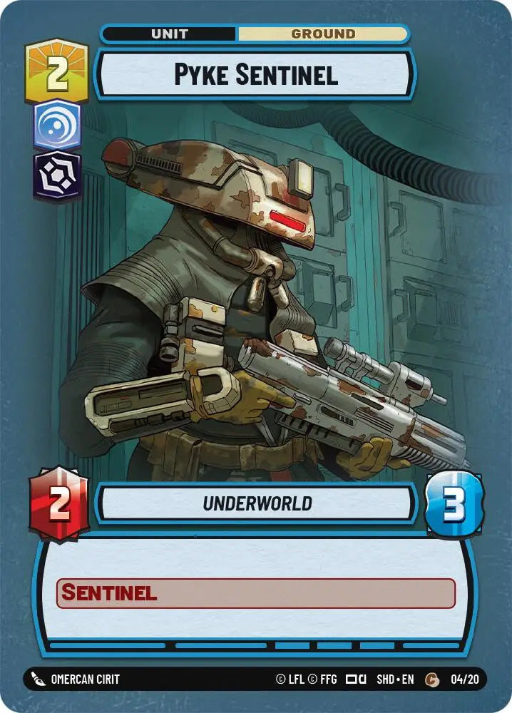 Pyke Sentinel (04/20) [Shadows of the Galaxy: Weekly Play] - Star Wars: Unlimited Single