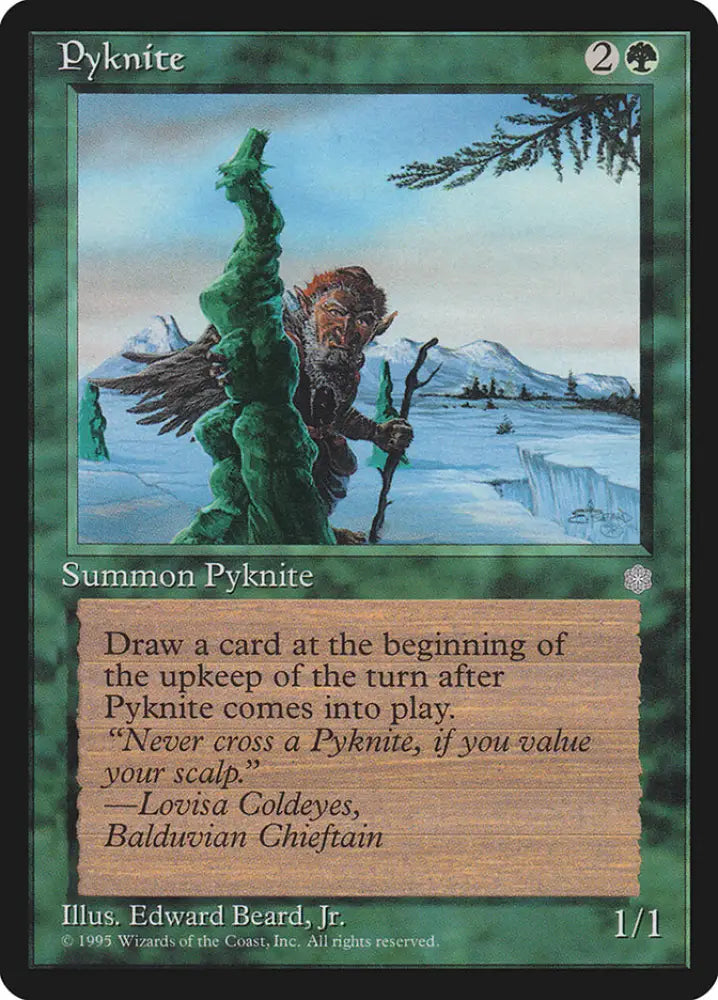 Pyknite [Ice Age] - MTG Single