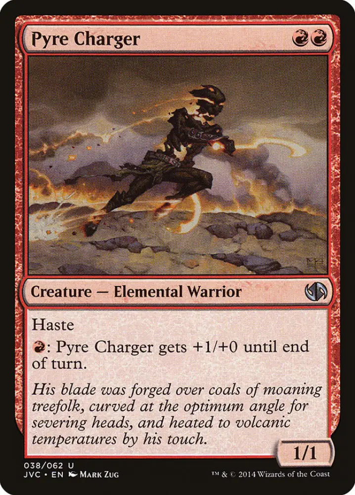 Pyre Charger [Duel Decks Anthology] - MTG Single