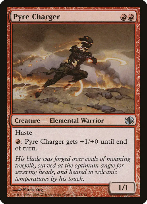 Pyre Charger [Duel Decks: Jace vs. Chandra] - MTG Single