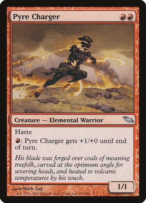 Pyre Charger [Shadowmoor] - MTG Single