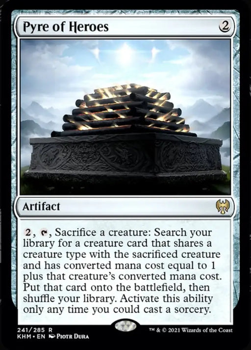 Pyre of Heroes [Kaldheim] - MTG Single