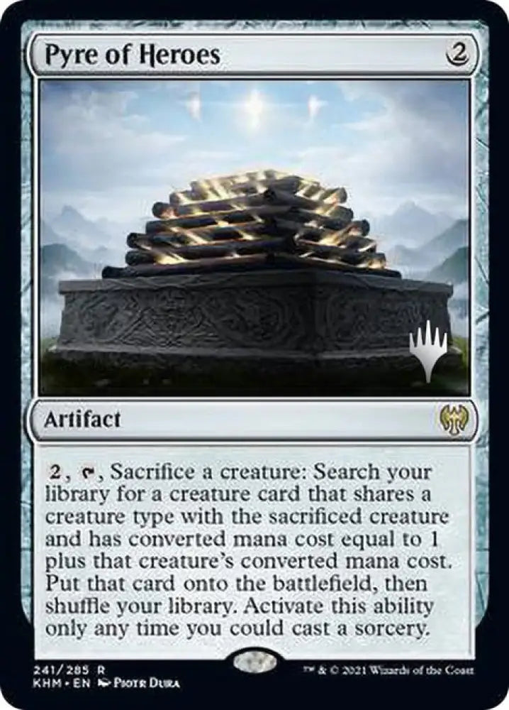 Pyre of Heroes (Promo Pack) [Kaldheim Promos] - MTG Single