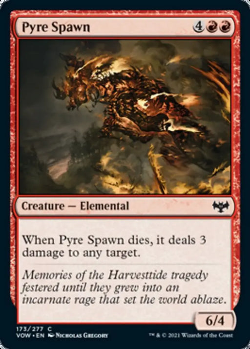 Pyre Spawn [Innistrad: Crimson Vow] - MTG Single