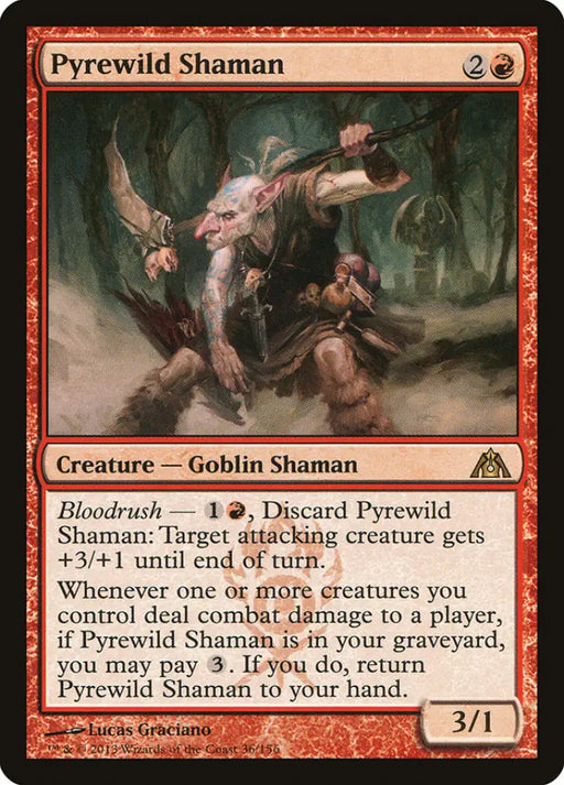 Pyrewild Shaman [Dragon’s Maze] - MTG Single