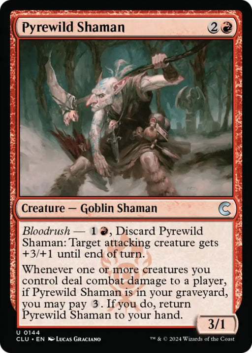 Pyrewild Shaman [Ravnica: Clue Edition] - MTG Single