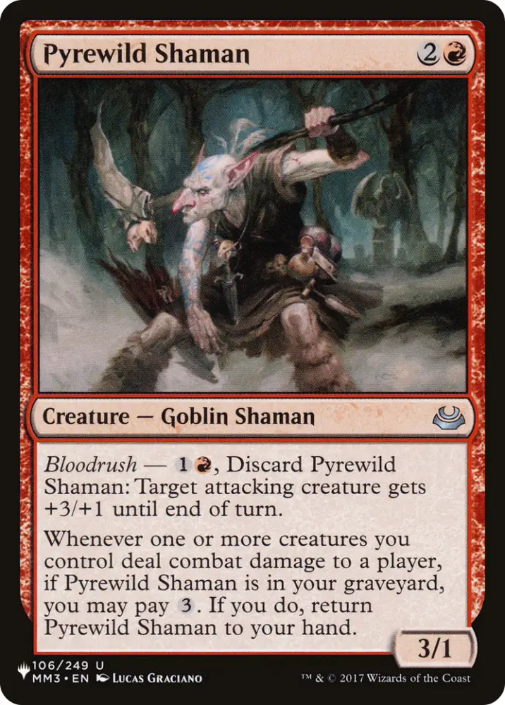 Pyrewild Shaman [The List] - MTG Single
