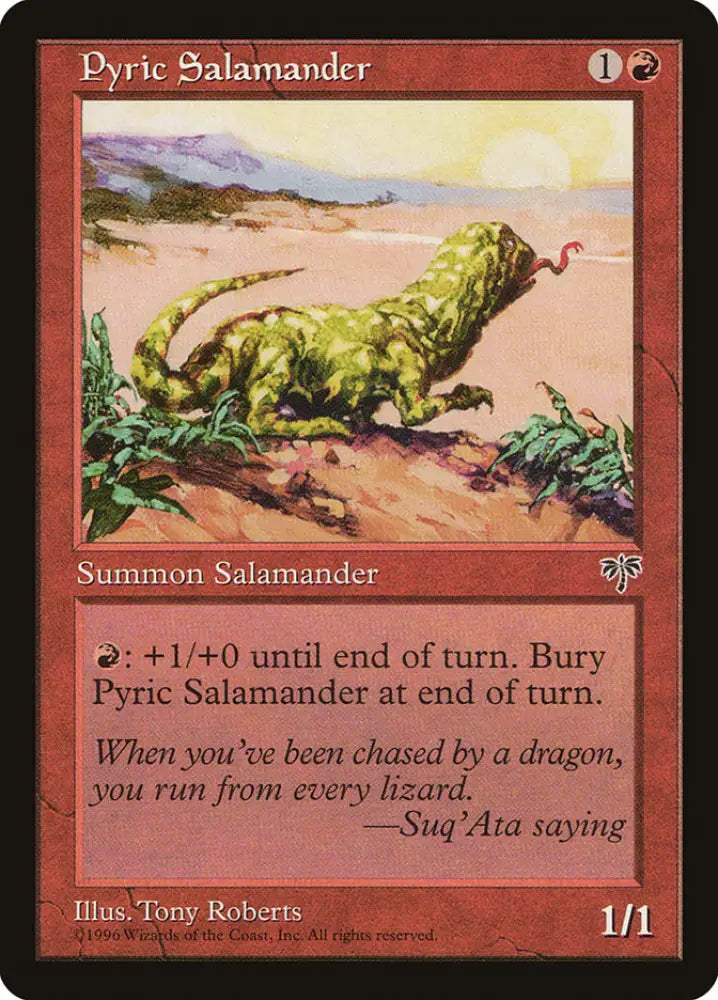 Pyric Salamander [Mirage] - MTG Single