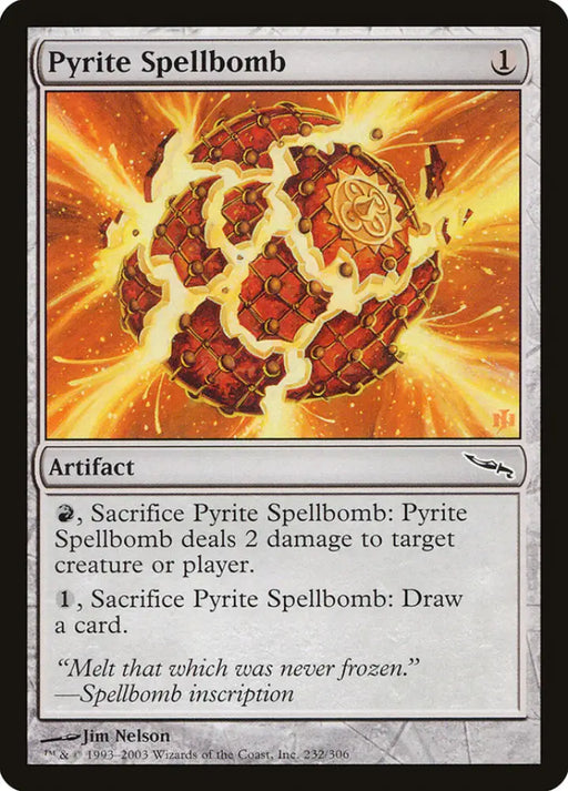 Pyrite Spellbomb [Mirrodin] - MTG Single