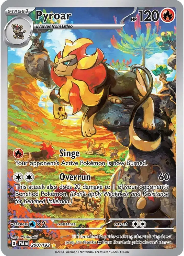 Pyroar (200/193) [Scarlet & Violet: Paldea Evolved] - Pokemon Single