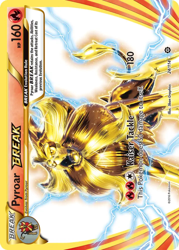 Pyroar BREAK (24/114) [XY: Steam Siege] - Pokemon Single