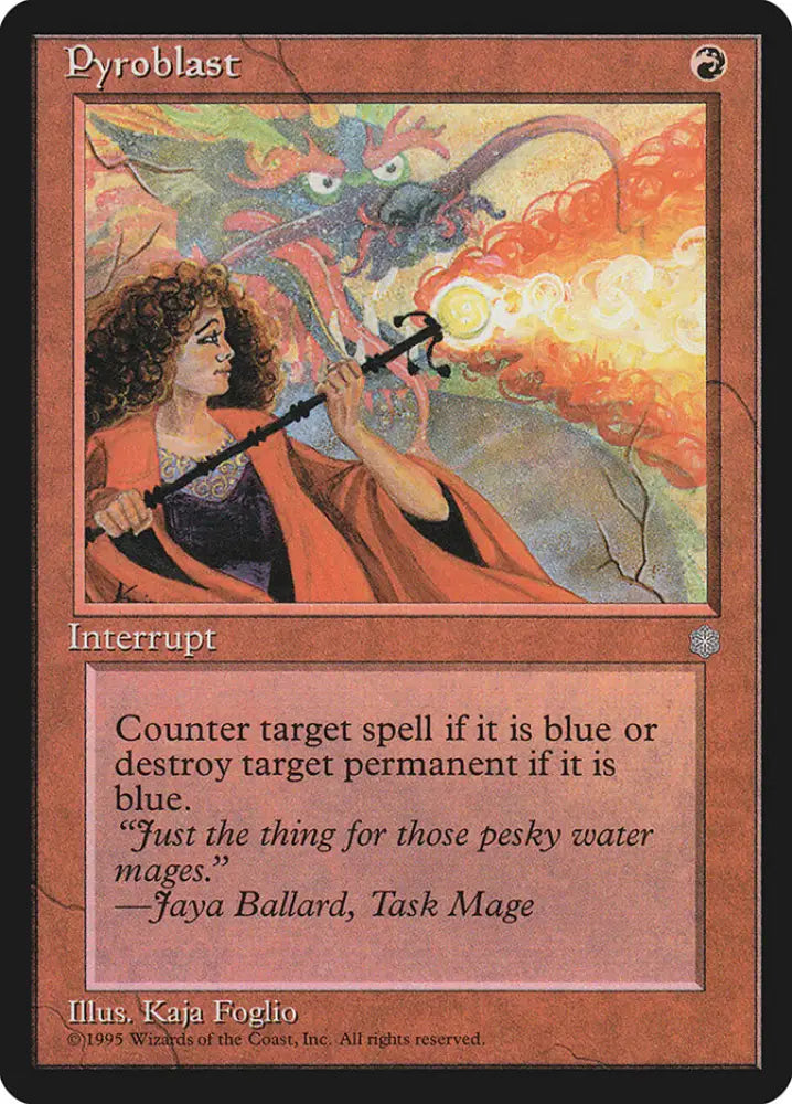 Pyroblast [Ice Age] - MTG Single