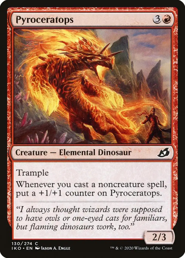 Pyroceratops [Ikoria: Lair of Behemoths] - MTG Single