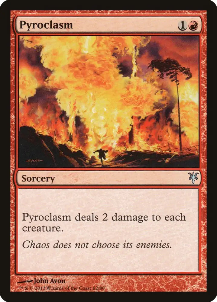 Pyroclasm [Duel Decks: Sorin vs. Tibalt] - MTG Single