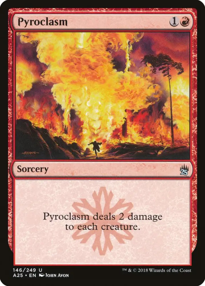 Pyroclasm [Masters 25] - MTG Single