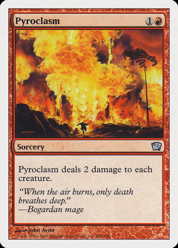 Pyroclasm [Ninth Edition] - MTG Single