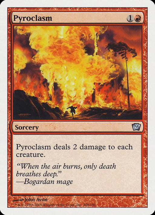 Pyroclasm [Ninth Edition] - MTG Single
