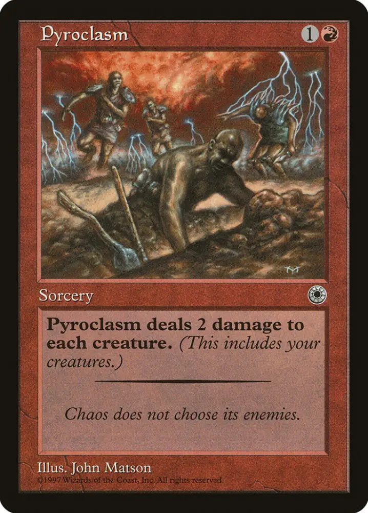 Pyroclasm [Portal] - MTG Single