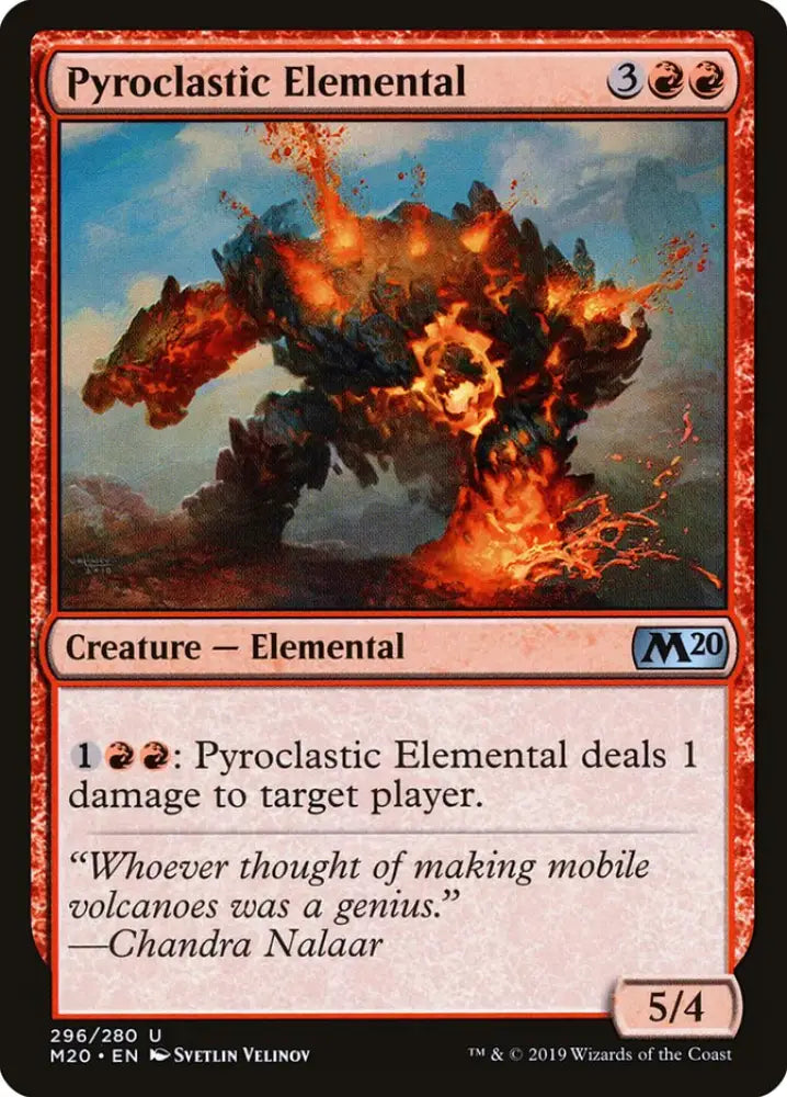 Pyroclastic Elemental [Core Set 2020] - MTG Single