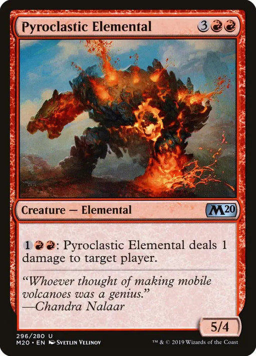 Pyroclastic Elemental [Core Set 2020] - MTG Single