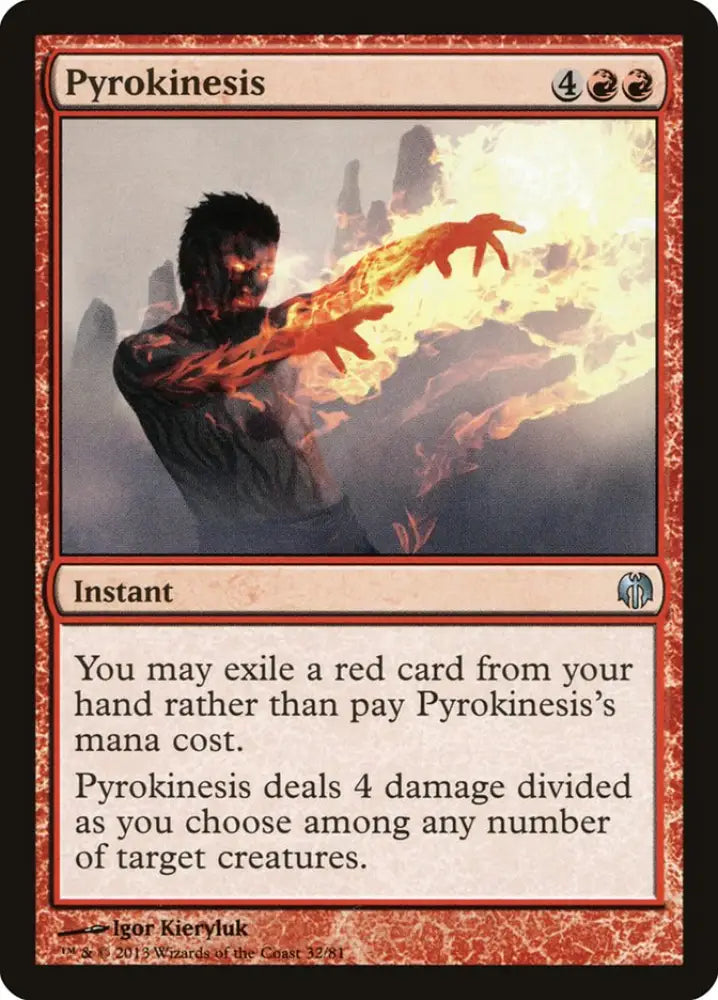 Pyrokinesis [Duel Decks: Heroes vs. Monsters] - MTG Single